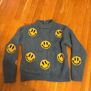 Lola + the boys smiley sweater